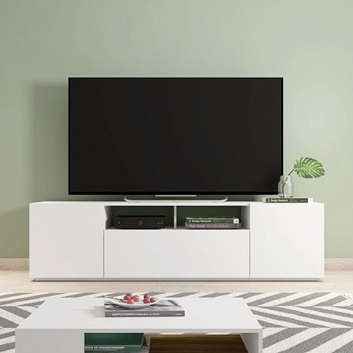 Madeira TV Stand for TV Upto 75 Inch-White