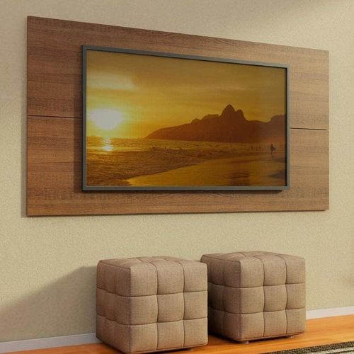 Madesa TV Panel for up to 55 Inches-Brown