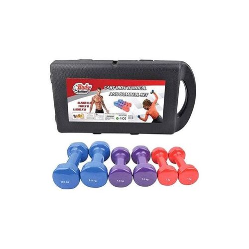 Set Of 6 Dumbbells 10kg