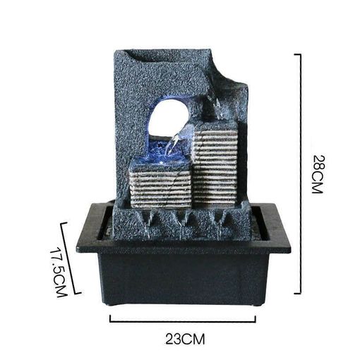 BLISS VIE TABLE TOP FOUNTAIN 7 - 24X19X34.5CM