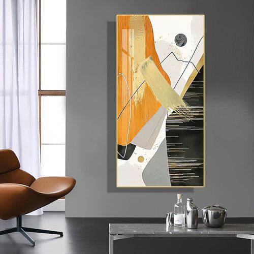 BLISS VIE PAINTING GOLD RICH COLOURS 50x100
