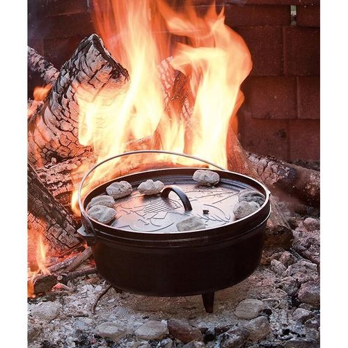 Lodge Boy Scouts Of America Cast Dutch Oven - Black