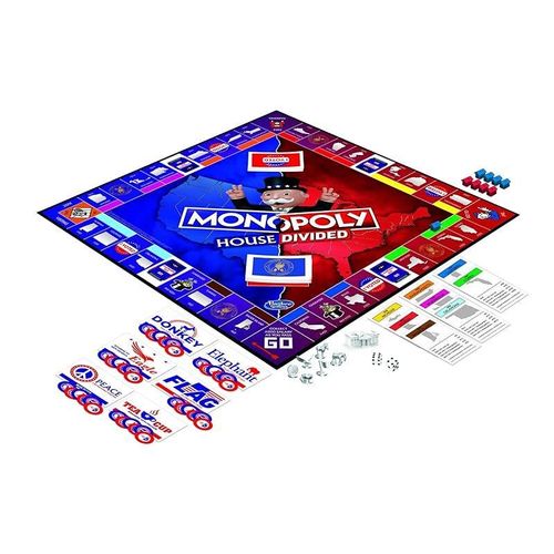 Monopoly House Divided Board Game
