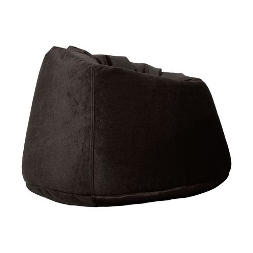 Luxe Decora Premium Suede Velvet Bean Bag With Polystyrene Beads Filling (XX-Large) - Coffee Brown