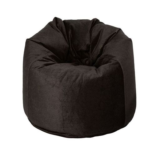Luxe Decora Premium Suede Velvet Bean Bag With Polystyrene Beads Filling (XXX-Large) - Coffee Brown