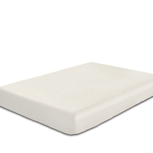 Cotton Home 1pcs fitted sheet Super Soft 90X200+20cm Ivory