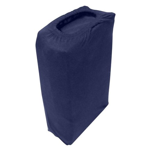 Cotton Home Jersey 1PC Duvet Cover Navy Blue-Cotton Home 160x200, 2pc Pillowcase 48x74+12cm
