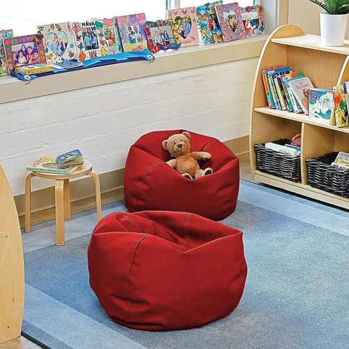 Cotton Home Kids Bean Bag Red- 50x80x80cm 