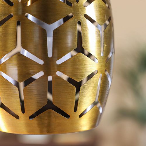 Belle 3-Light Aluminium Chandelier