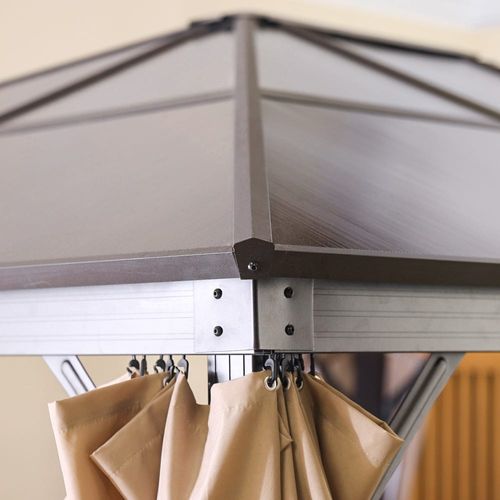 Veora Steel Gazebo - 3x3.6 M