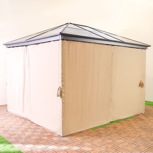 Veora Steel Gazebo - 3x3.6 M