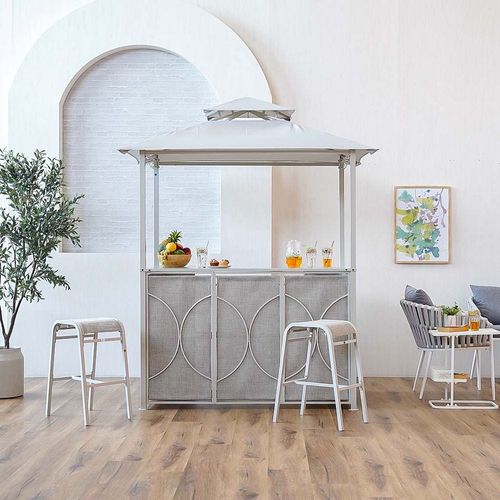 Kelly Bar Counter - Gray