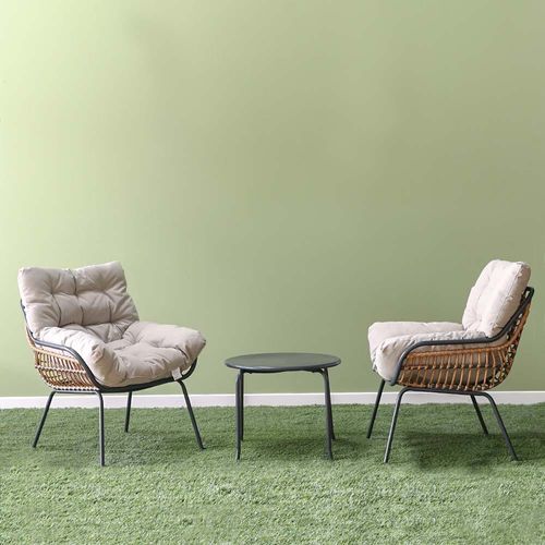 Arial 2-Seater Balcony Set With Table
