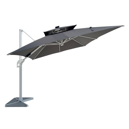 Solarium Solar Led Umbrella - Grey