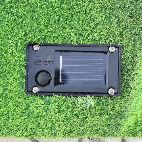 Small House Decor with Solar & Timer – Polyresin