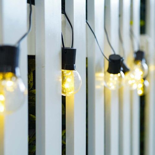 Modern Plastic Globe Led Warm Lights 6.7M