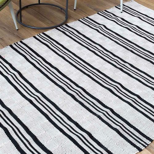 Outdoor Woven Rug 160X230Cm - Chevron