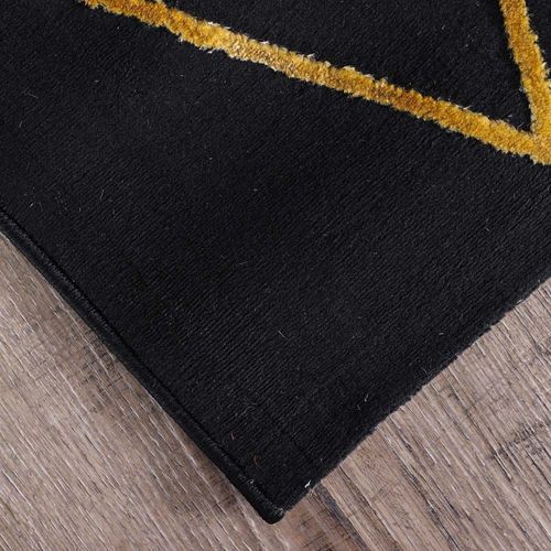Rugs Cpc Lp Elmas 150X230 Black Gold 00603