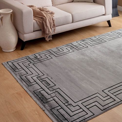 Rugs Deep – Grey/Black - D04292592 - 186X290 cm
