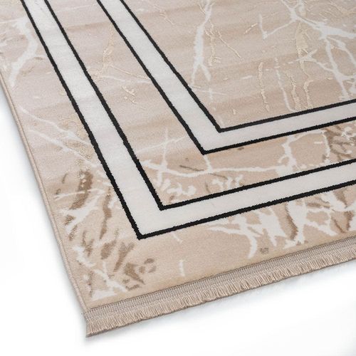 سجاد عميق- كريمي/ بيج- دي 04479276 - 186X290 سم
