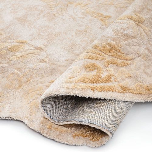 Rugs Simge 194X290 Cm  - Mink / Gold 