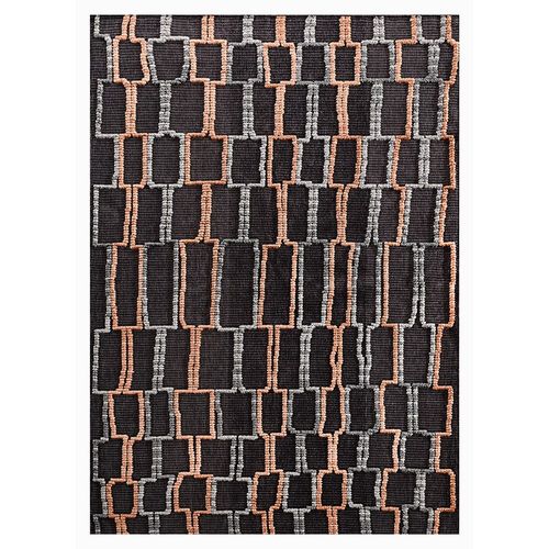 Rugs Lena 200X308 cm - Grey / Terra D04478780