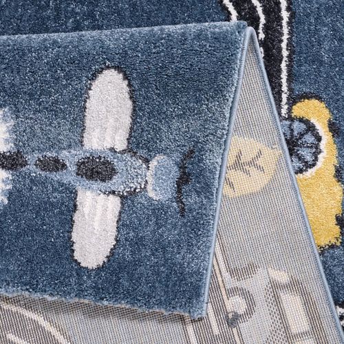 Rugs Highway 120X180 Kids-B1497-Green/Pink