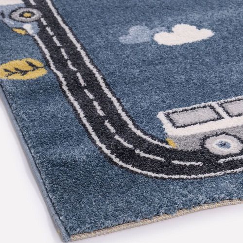 Rugs Highway 120X180 Kids-B1497-Green/Pink
