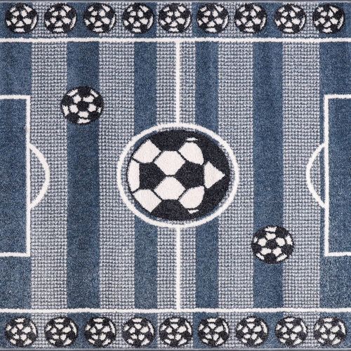 Rugs Football 120X180 Kids-B1509-Blue/Pink