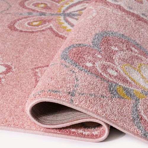Rugs Butterfly 120X180 Kids-B1491-Blue/Pink