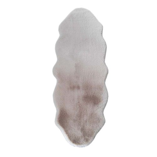 Rugs Art CPC 1300G Faux Rabbit Natural Shaped Size 55X170