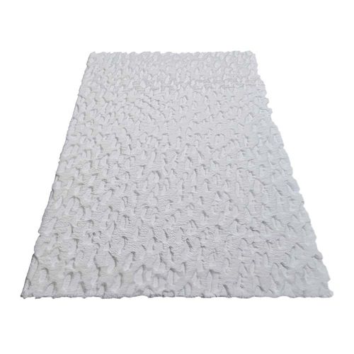 Rugs Art CPC Faux Rabbit Carving Cream Rectangular Size 200X300