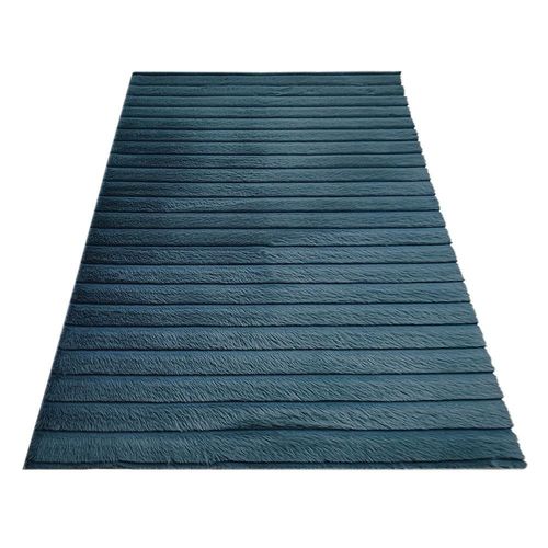 Rugs Art CPC Fox Skin Carving Blue Rectangular Size 200X300