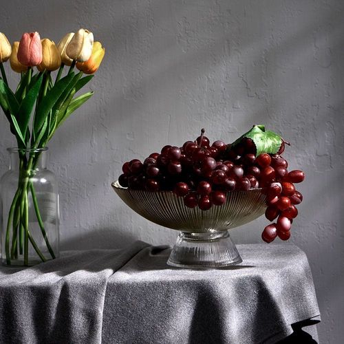 Abriz Bowl Clear Glass  24.7 X 24.7 X 11.3 CM