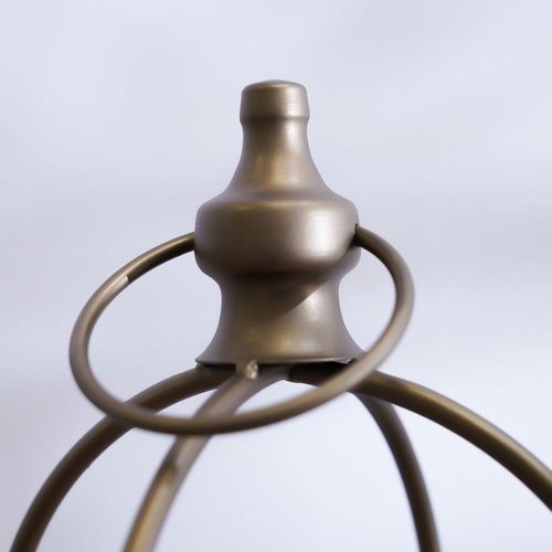 Aleeza Metal Candle Holder 23 X 23 X 49 Cm - Brass