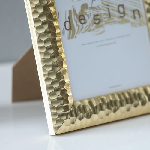 Petite Single Photo Frame Gold 12.7x17.8Cm 