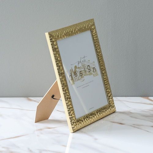Petite Single Photo Frame Gold 20.3x25.4Cm 