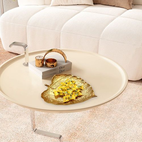 Alivia Ceramics Leaf Tray 28.5 X 23.5 X 3 Cm 