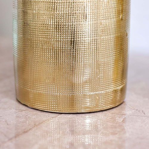 Liana Set Of 2 Vase Gold 9X9X30,10.3X10.3X40.3Cm
