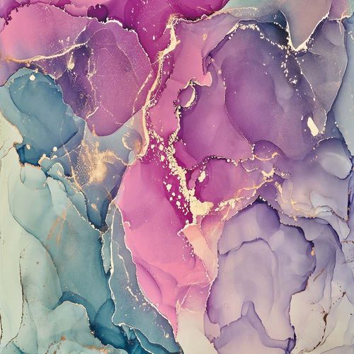 Diana Abstract Tempered Glass Wall Art 40X40X0.4CM