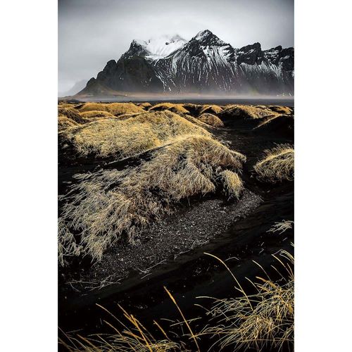 Diana Snowfall Mountain Tempered Glass Art 40X60X0.4CM
