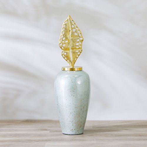 Ahsina Décor Sculpture Gold 27X27X80Cm