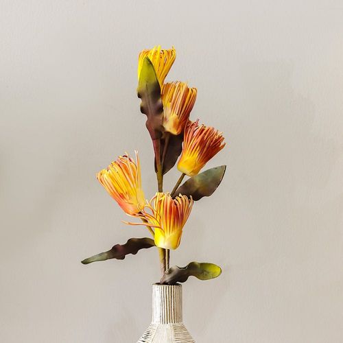 Bloomin Artificial Flower Yellow/Purple 