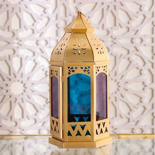 Sahara Lantern Multi-colour 20.5x20.5x40.5 Cm