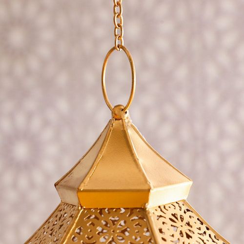 Sahara Hanging Lantern Multi-colour 20.5x20.5x40.5 Cm
