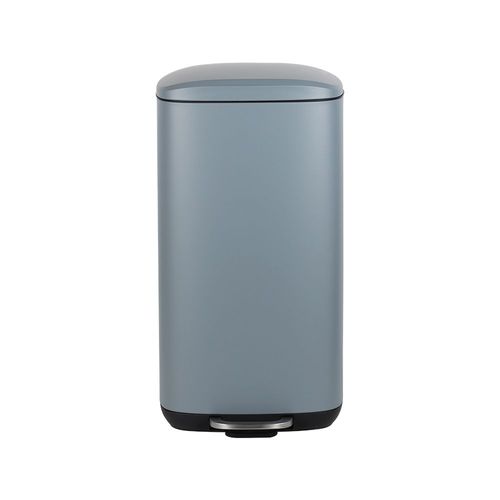 Falcon 30L Pedal Bin Soft Close Iron With Powder Coating Grey 34.5X30.5X67Cm