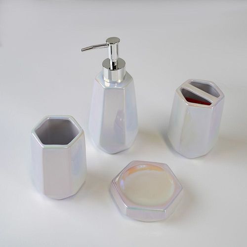Selena Set Of 4 Bathset (HSS19T033)