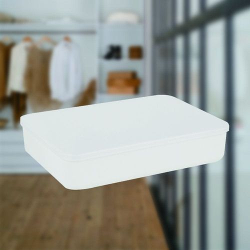 Magnus Plastic Organizer With Lid White 36.5X26.5X8.5Cm 