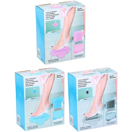 Foot Scrub Brush W/Suction
