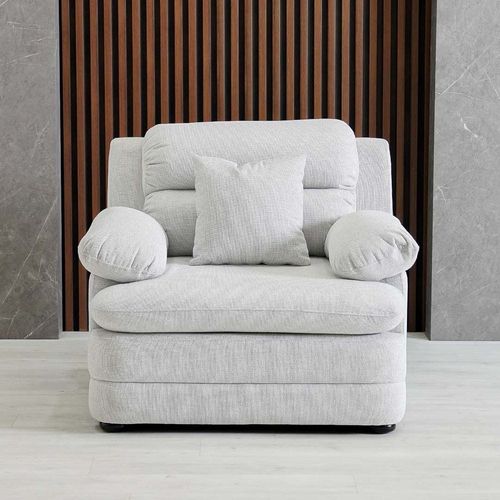 Manchester 1-Seater Sofa – Grey – With 2-Year Warranty